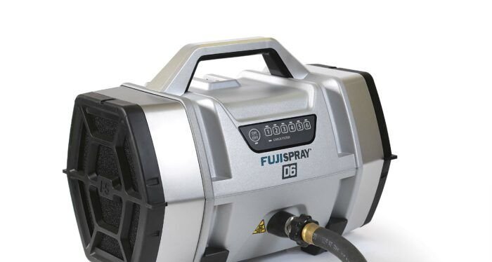 Turbina Fuji Spray D6 mostra potência e versatilidade em teste prático - Imagem do artigo original
