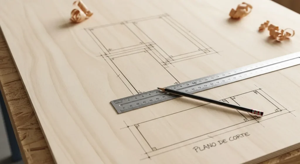 desperdício material marcenaria