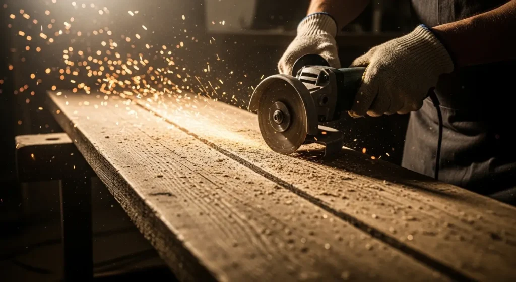 Esmerilhadeira marcenaria