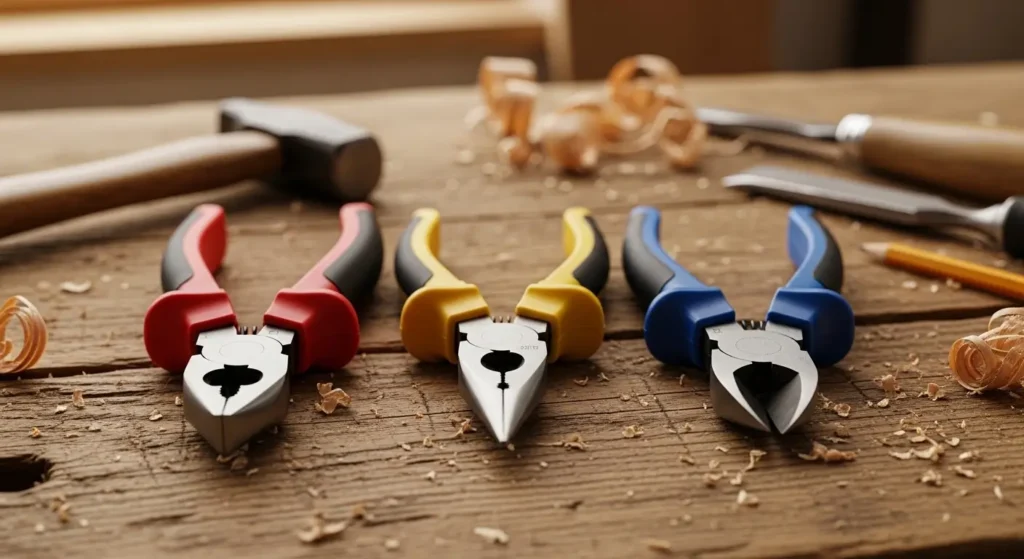 Tipos de alicate na marcenaria: