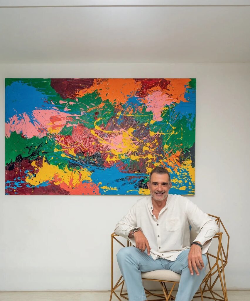 Marcos Pasquim revela quadro da novela “Caras e Bocas” como peça de decoração predileta