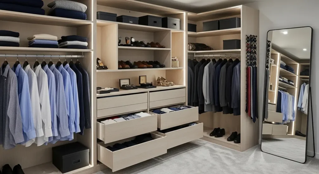 Guarda-Roupa Planejado: Gavetas Nichos Internos