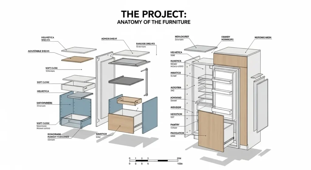 O Projeto Anatomia do Móvel