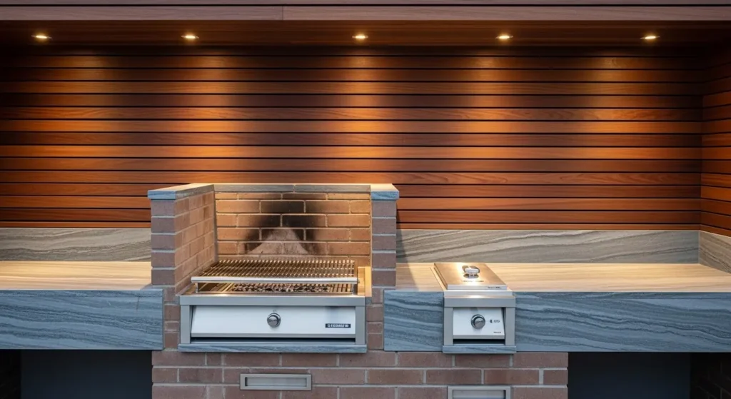 Área Gourmet: Spots Direcionados para a Churrasqueira