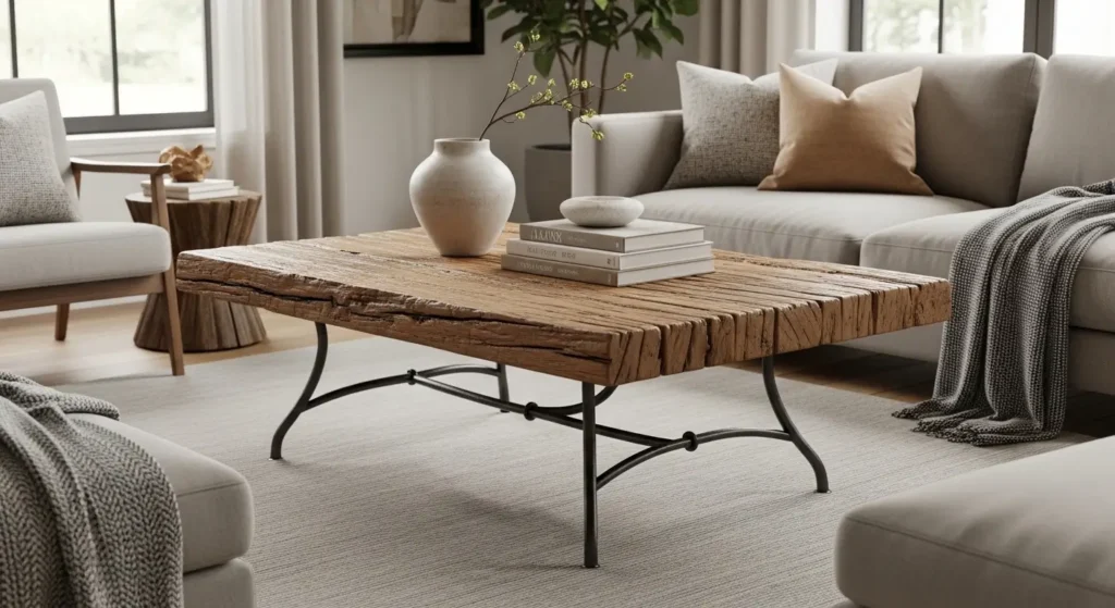 Mesa de Centro de Demolição: