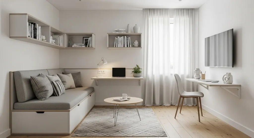 sala-estar-apartamento-pequeno-moveis-planejados-otimizacao