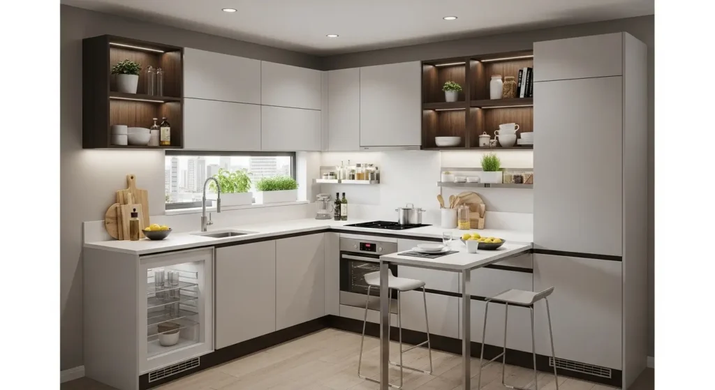 Preço cozinha planejada pequena: com aproveitamento inteligente