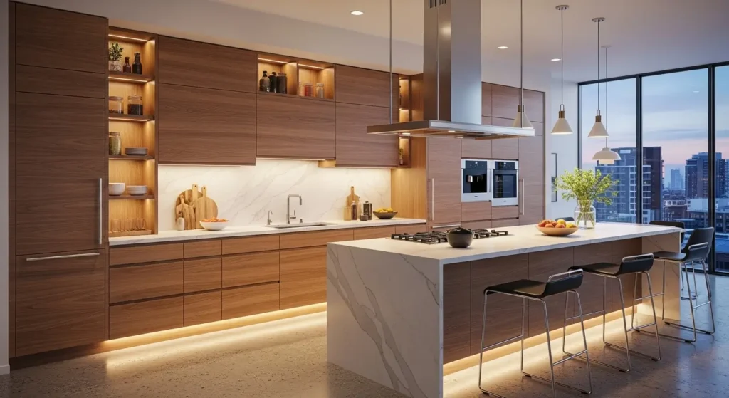 Móveis planejados para cozinha: Moderna